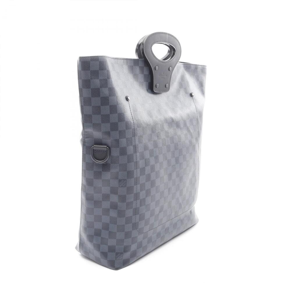 Louis Vuitton Bag Navy Damier Cobalt Tote Folded Blue Messenger Blue